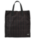 Checked Tote, front view